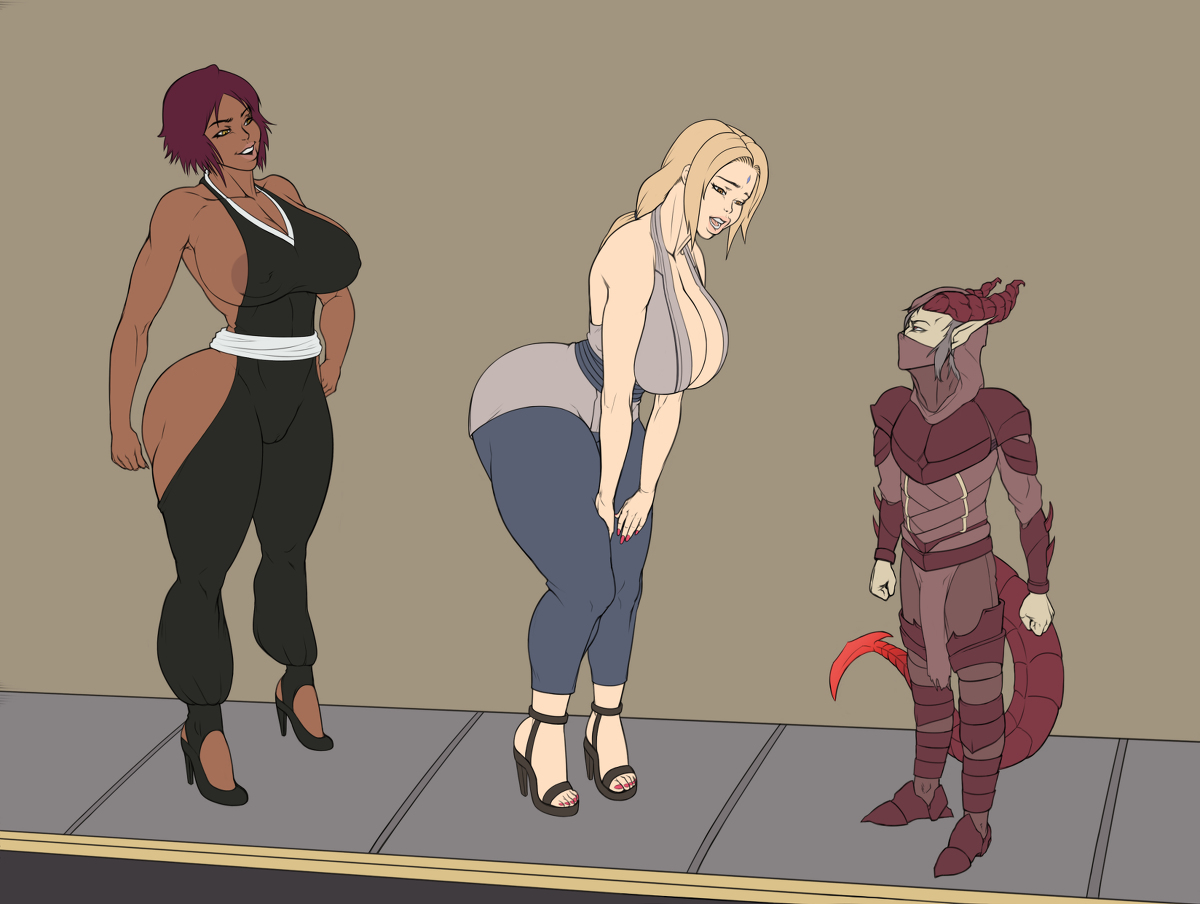 Tsunade and Yoruichi-InstantLoss page 2 full