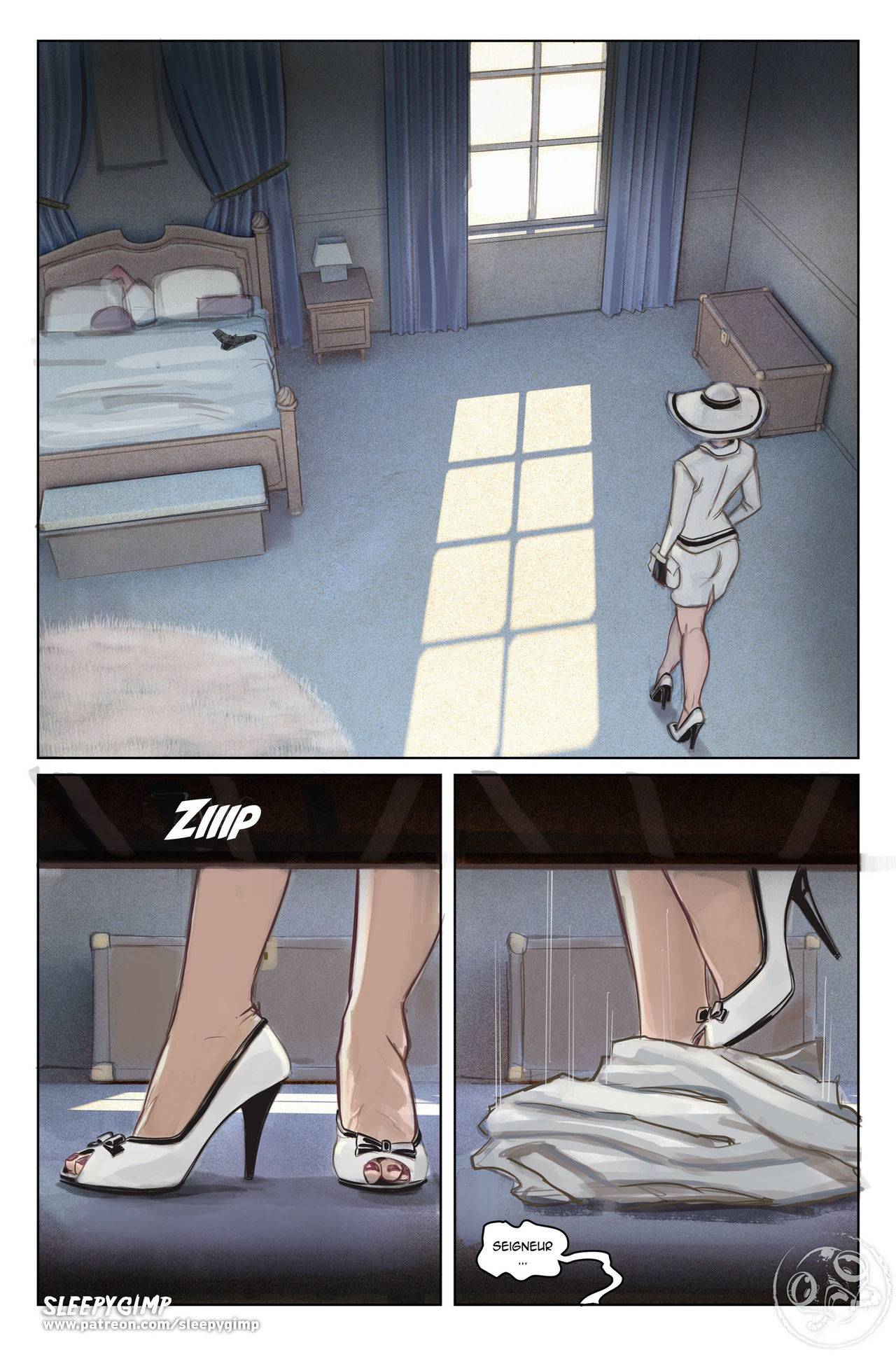 Lady and Bellhop page 2 full