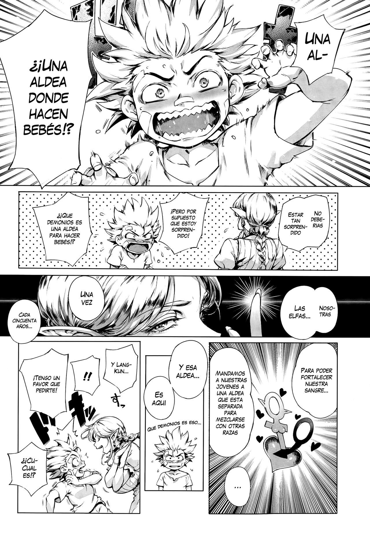 Koko ga Tanetsuke Frontier | This Is The Mating Frontier! Ch. 1-2 page 6 full