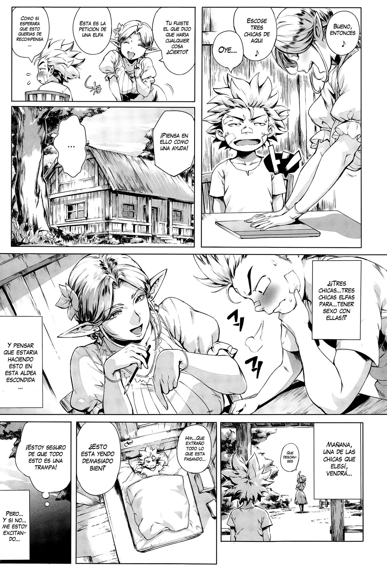 Koko ga Tanetsuke Frontier | This Is The Mating Frontier! Ch. 1-2 page 8 full