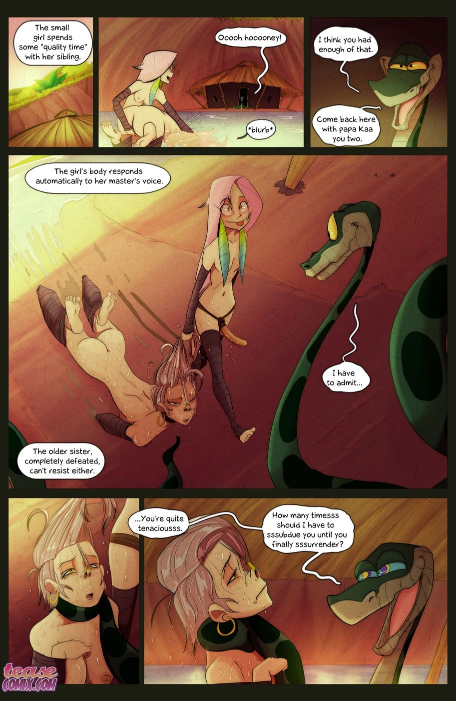 Of The Snake and The Girl #5 page 4 full