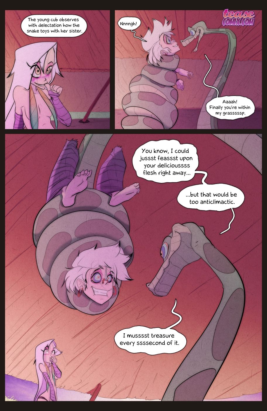 Of The Snake and The Girl #5 page 6 full