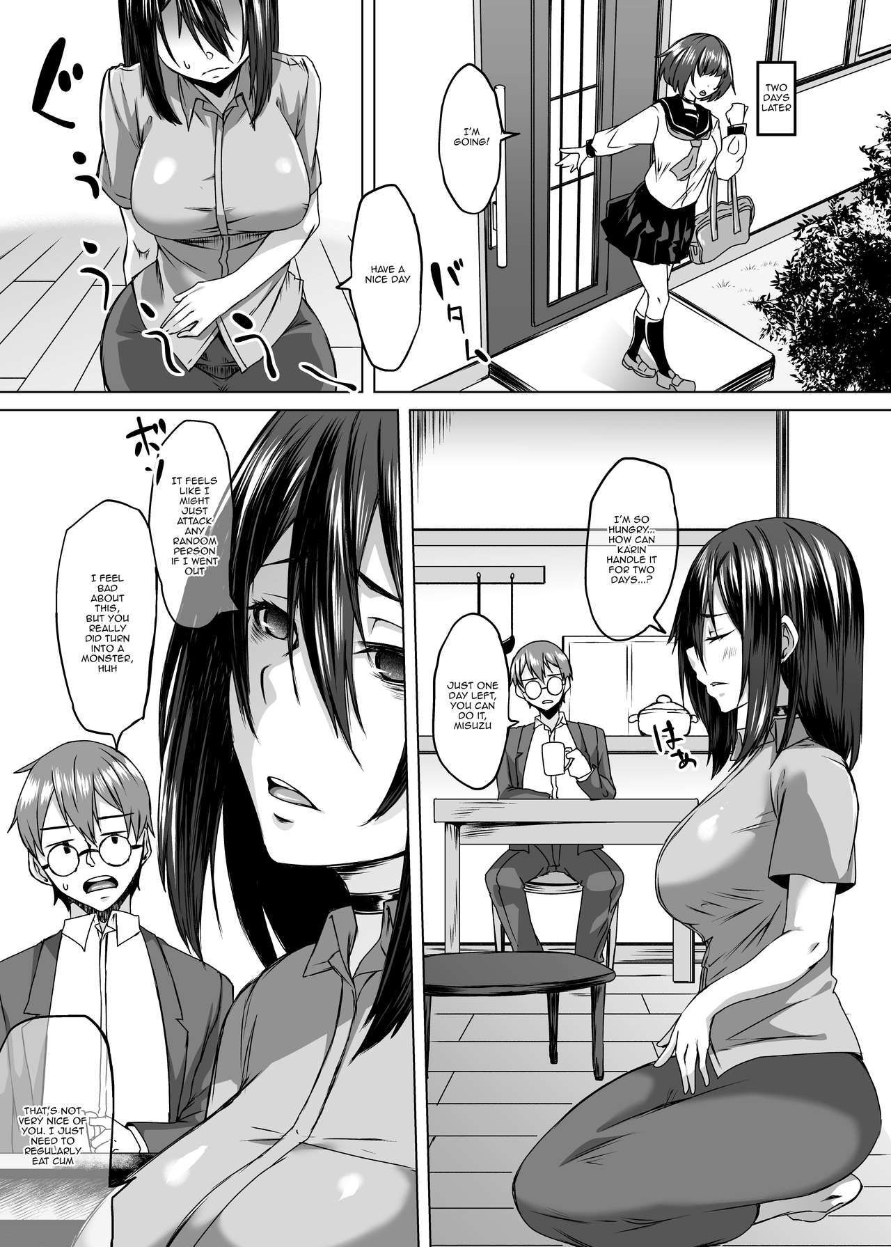 Haitatsusaki ni wa Kuufuku no Succubus Zuma ga Ite. | At my Destination There was a Hungry Succubus Wife page 4 full