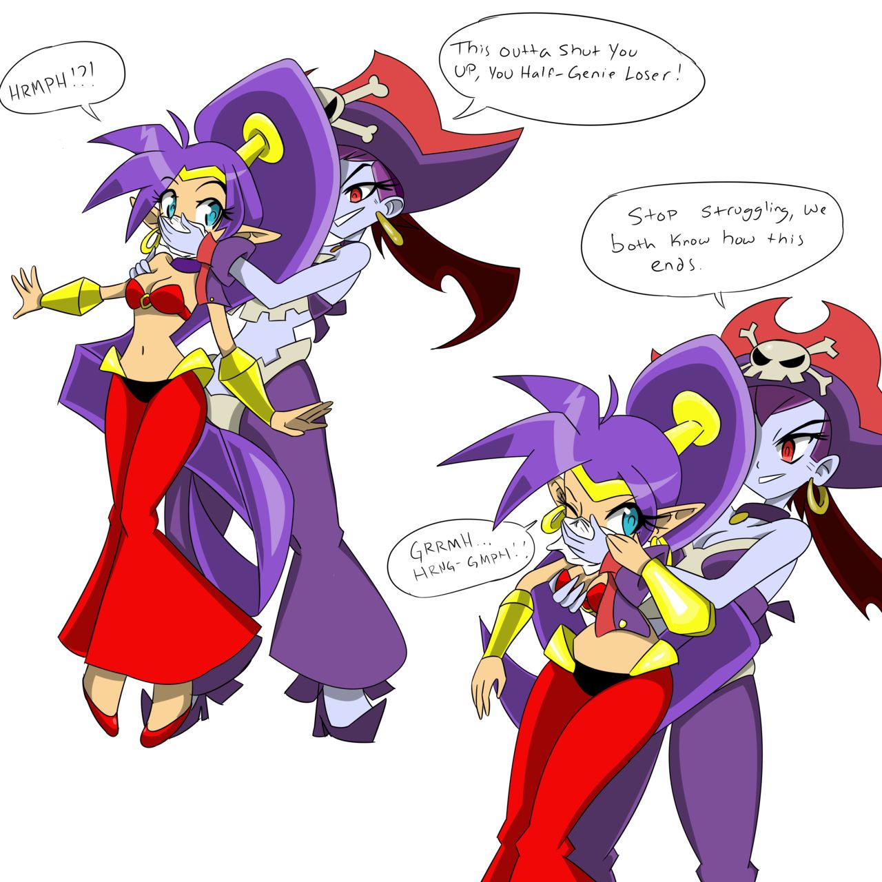 Shantae Chloroformed page 1 full