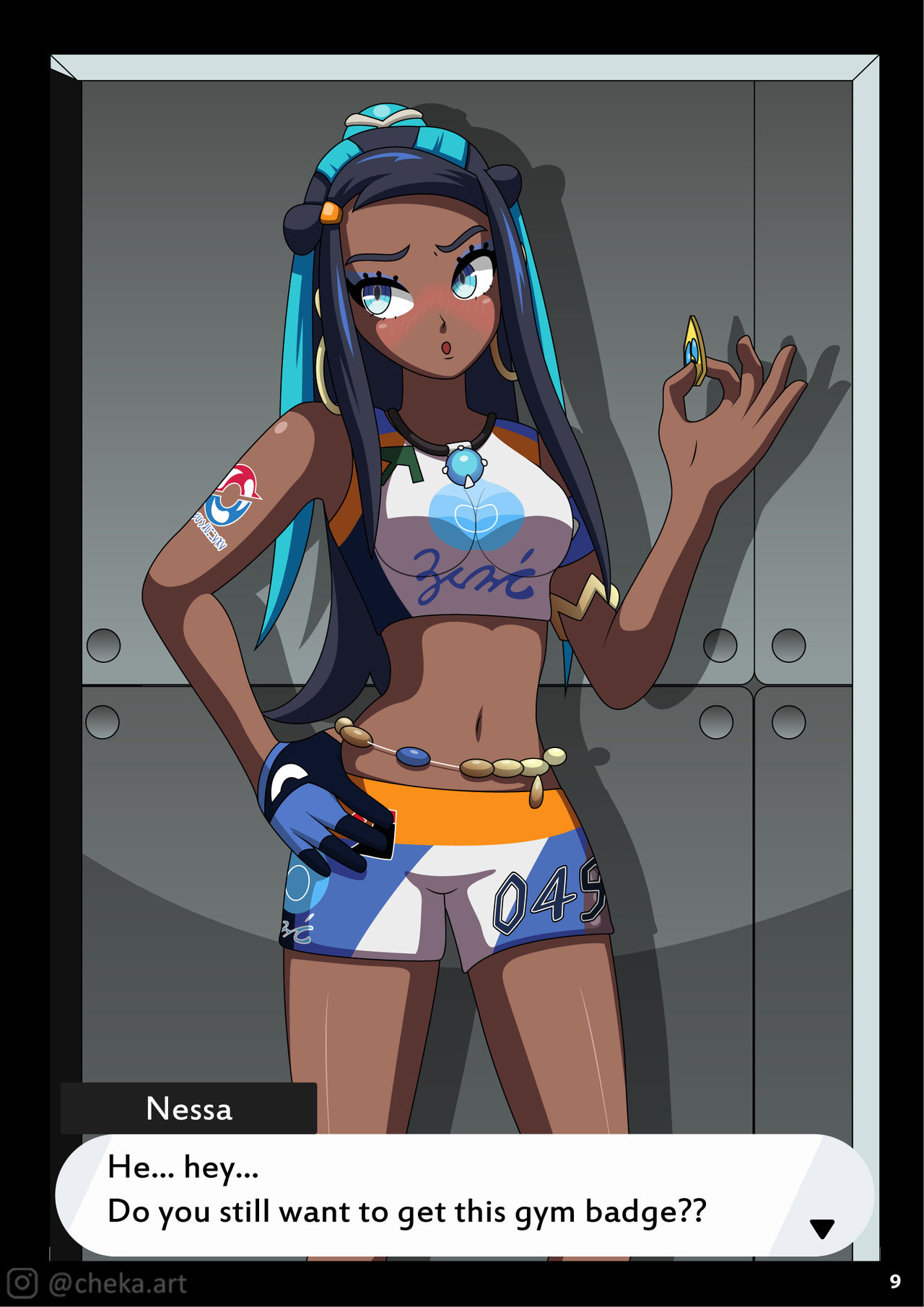 Nessa Battle Gym page 10 full
