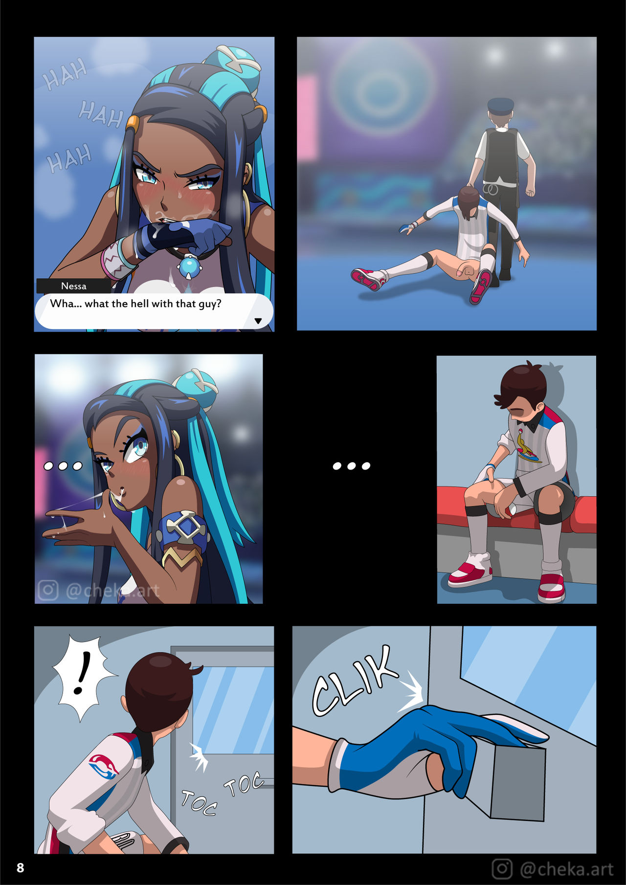 Nessa Battle Gym page 9 full