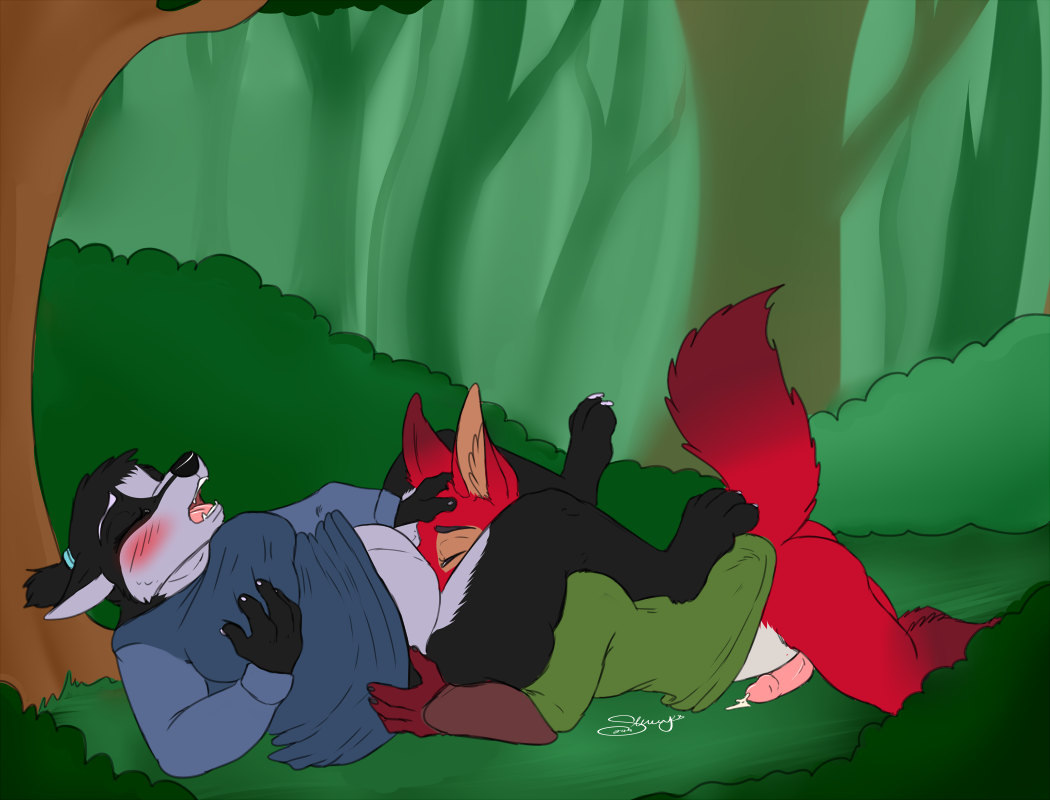 Young Love in the Woods page 2 full