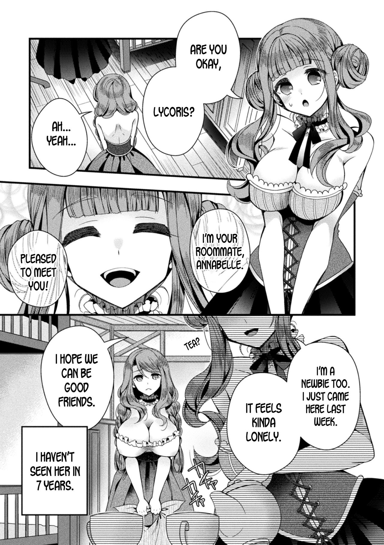 Hanakago no Toriko | The Flower Basket's Slave page 3 full