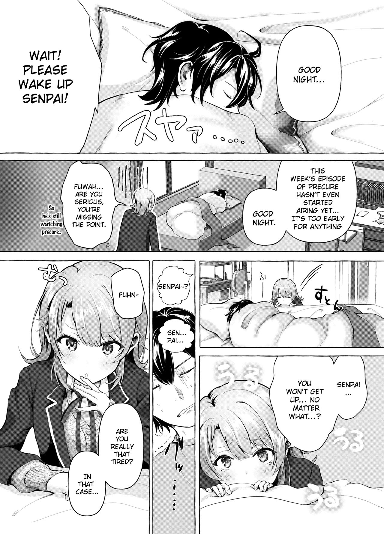 Ohayou Gozaimasu, Senpai page 3 full