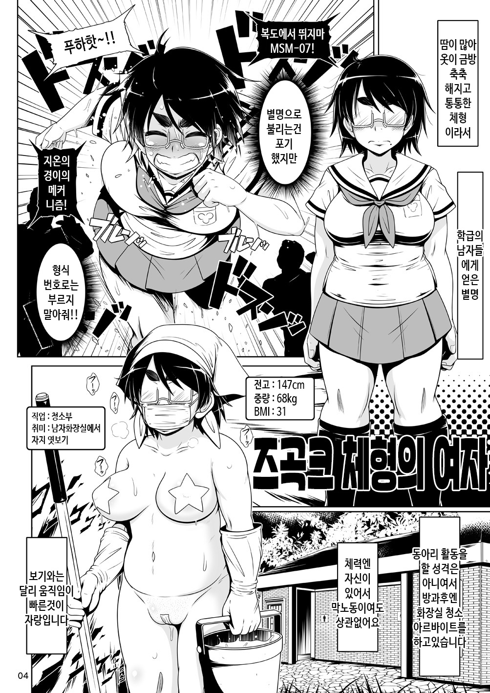 Zuggog Taikei no Onna | 즈곡크 체형의 여자 page 3 full