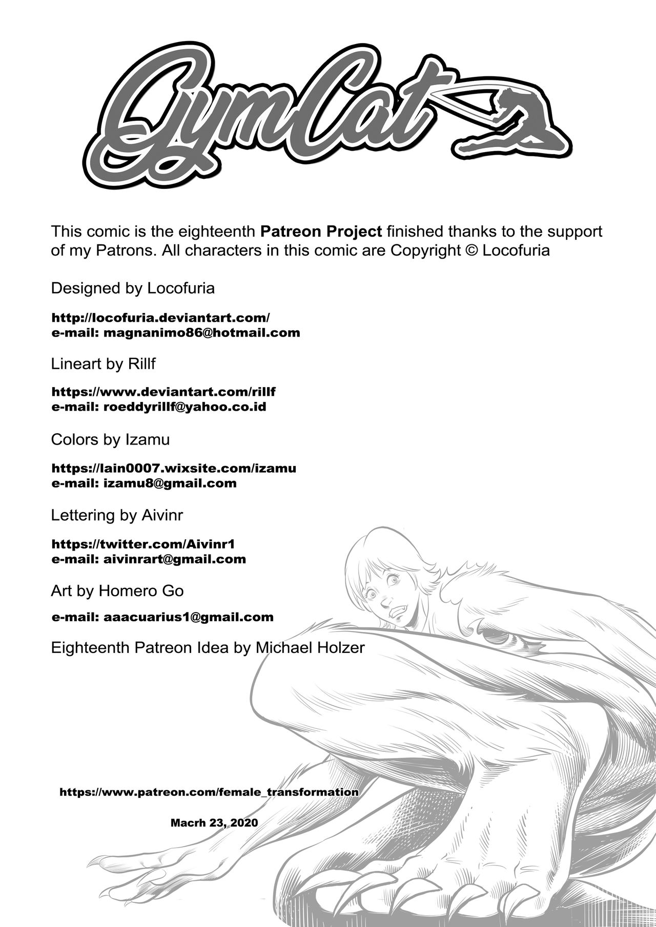 GymCat page 2 full