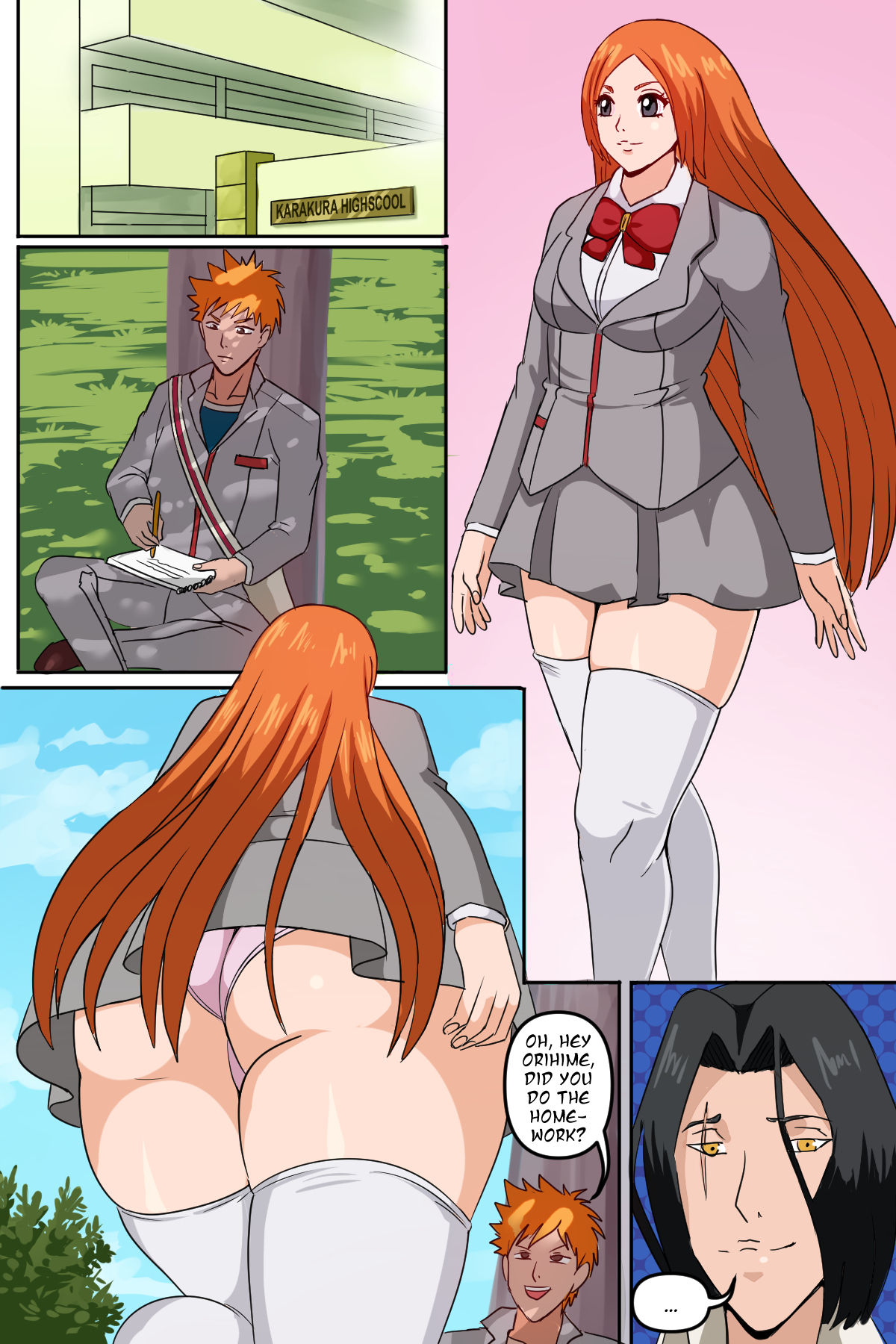 Orihime Comic page 1 full
