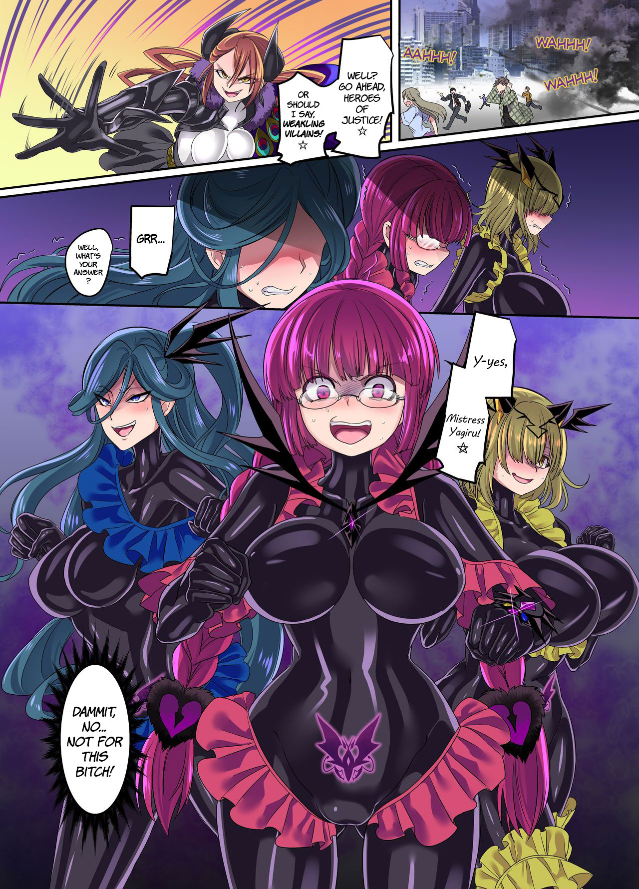 Saikyou no Seigi no Hero wa Kagami no Naka de wa Saijaku no Kaijin | The Strongest Hero of Justice is the Weakest Villain in the Mirror page 2 full