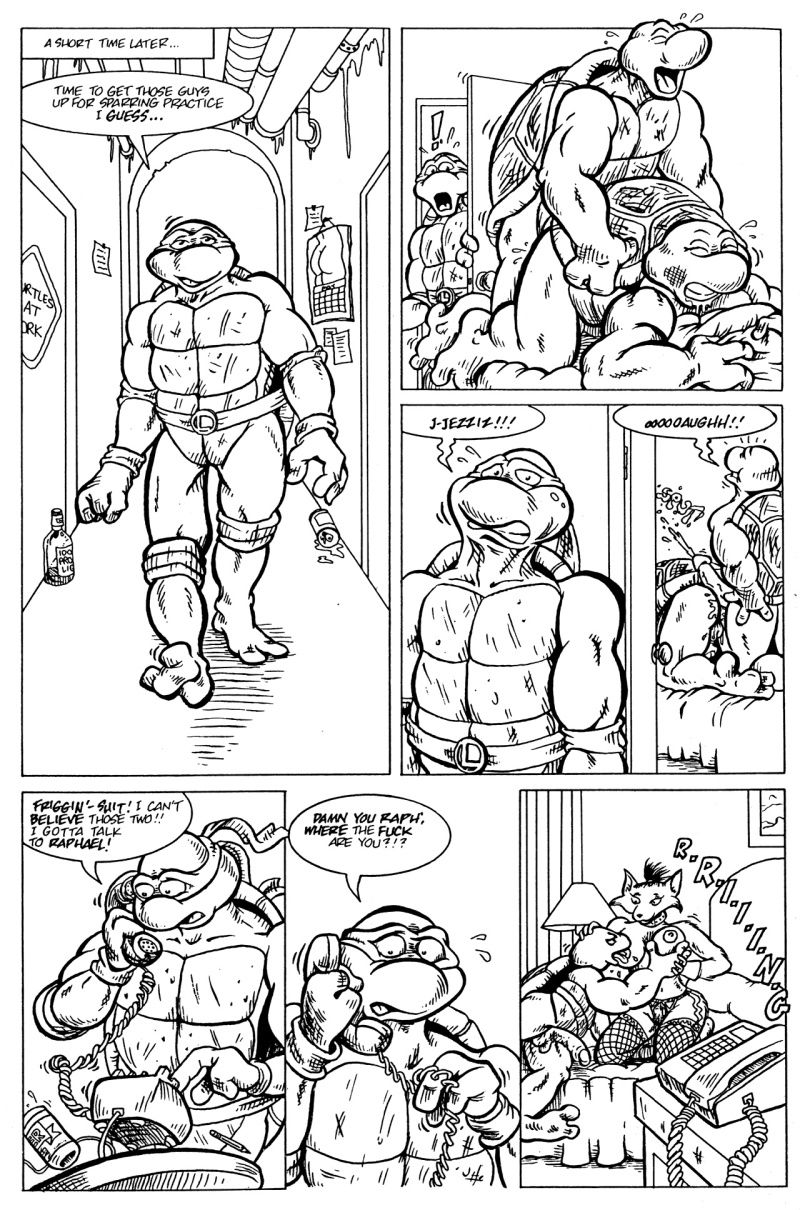 Teenage Mutant Ninja Turtles hentai comic page 5 full