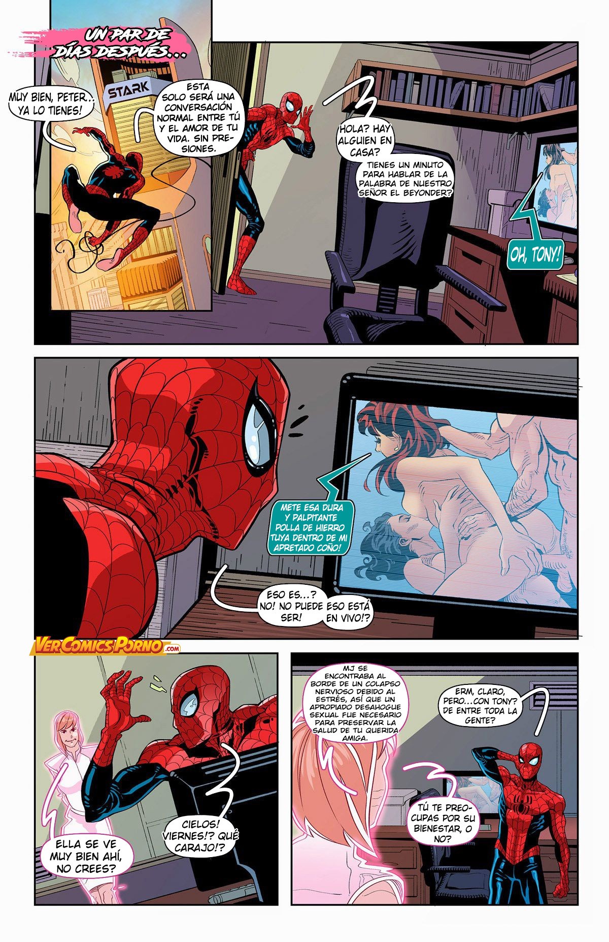 Invincible Iron Spider page 4 full