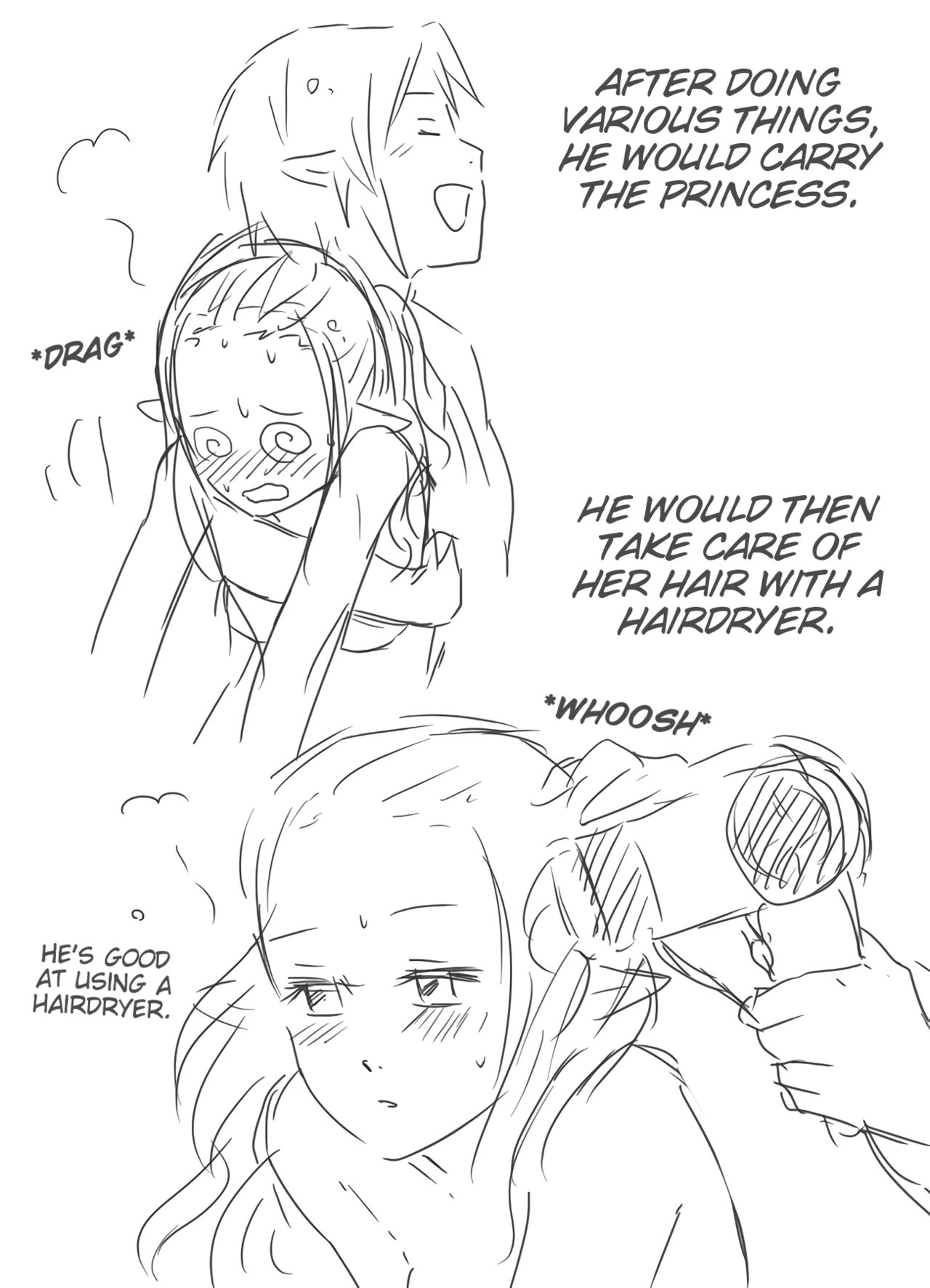 Shinkon LinZel no Yoru | Link x Zelda newlywed life page 3 full