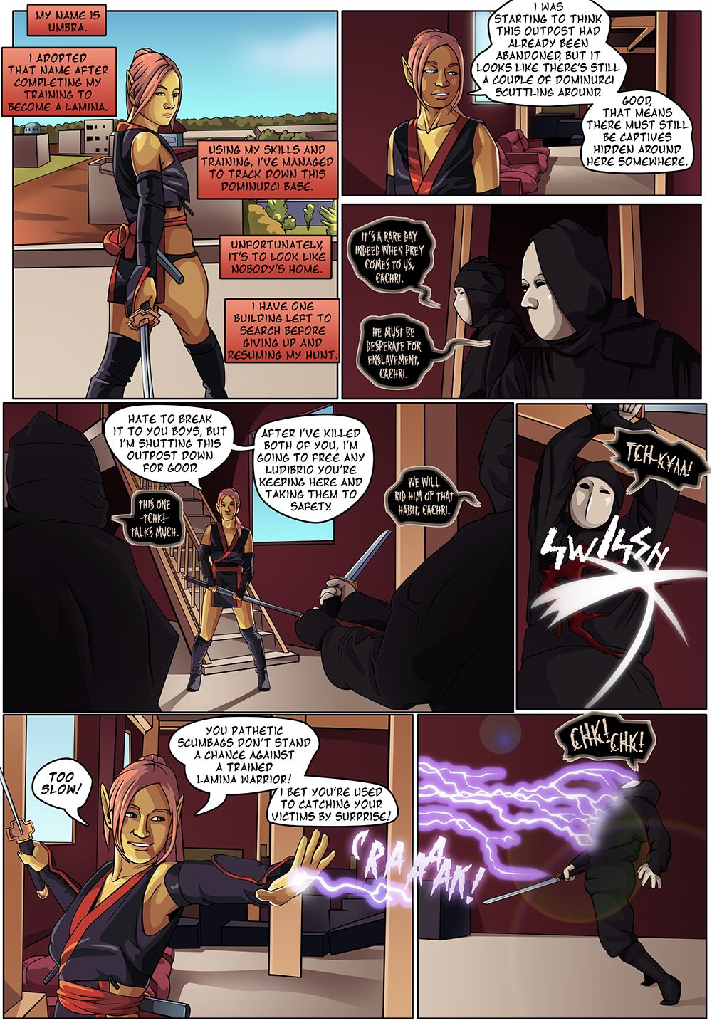 Ludibrio Chronicles, Ch. 3 – Virentibrio Lamina page 3 full