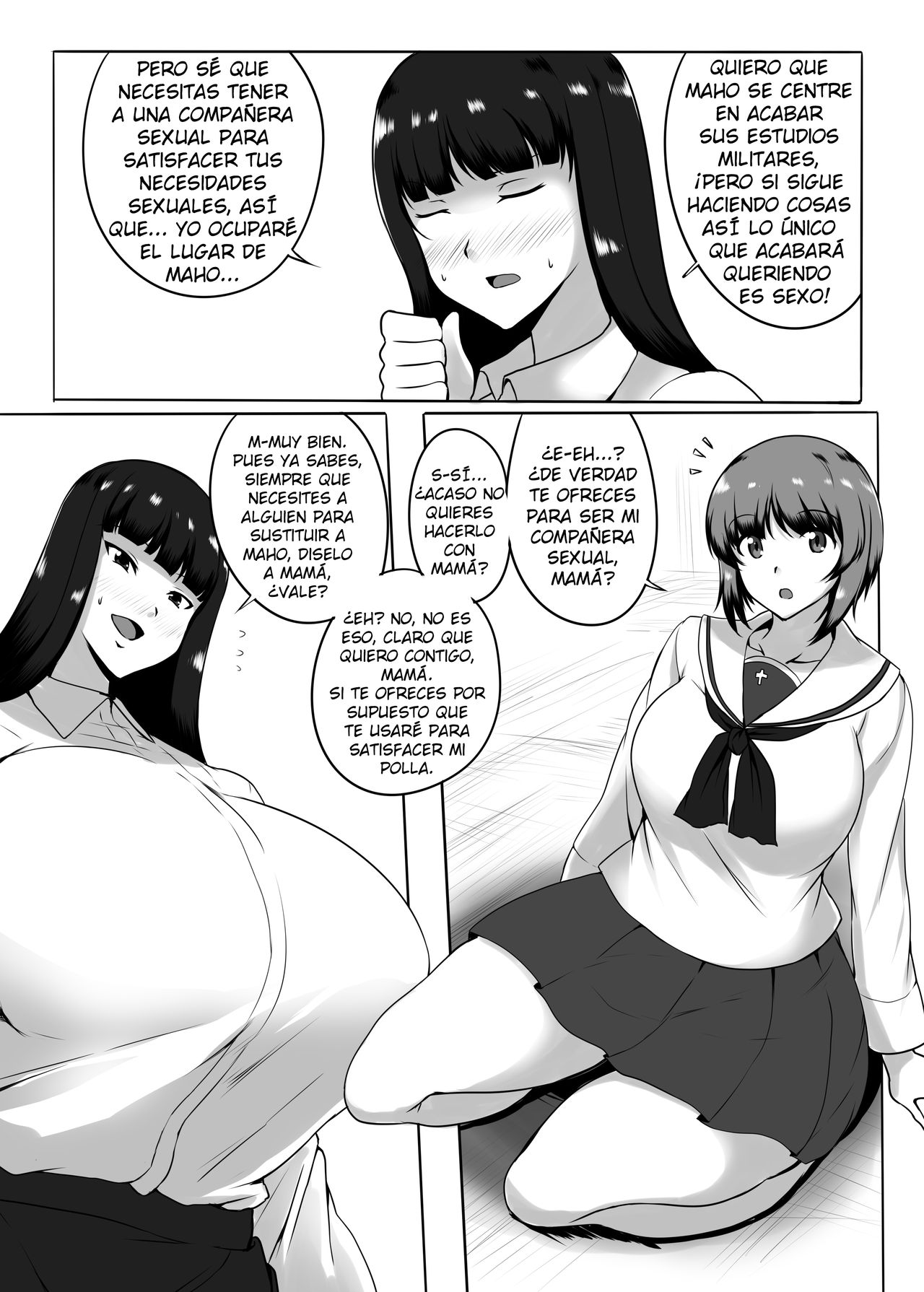 Musume no Chinpo to Tatakau Iemoto | La intensa lucha contra el pene de mi  hija - Page 6 - IMHentai