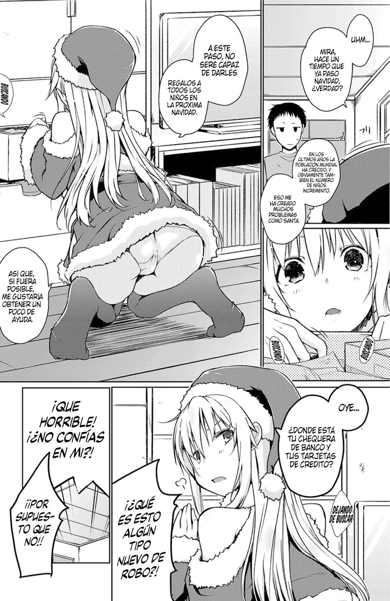 Megumarenai Santa ni Ai no Te wo! | ¿Le podrías dar una mano a este Santa necesitado? page 2 full