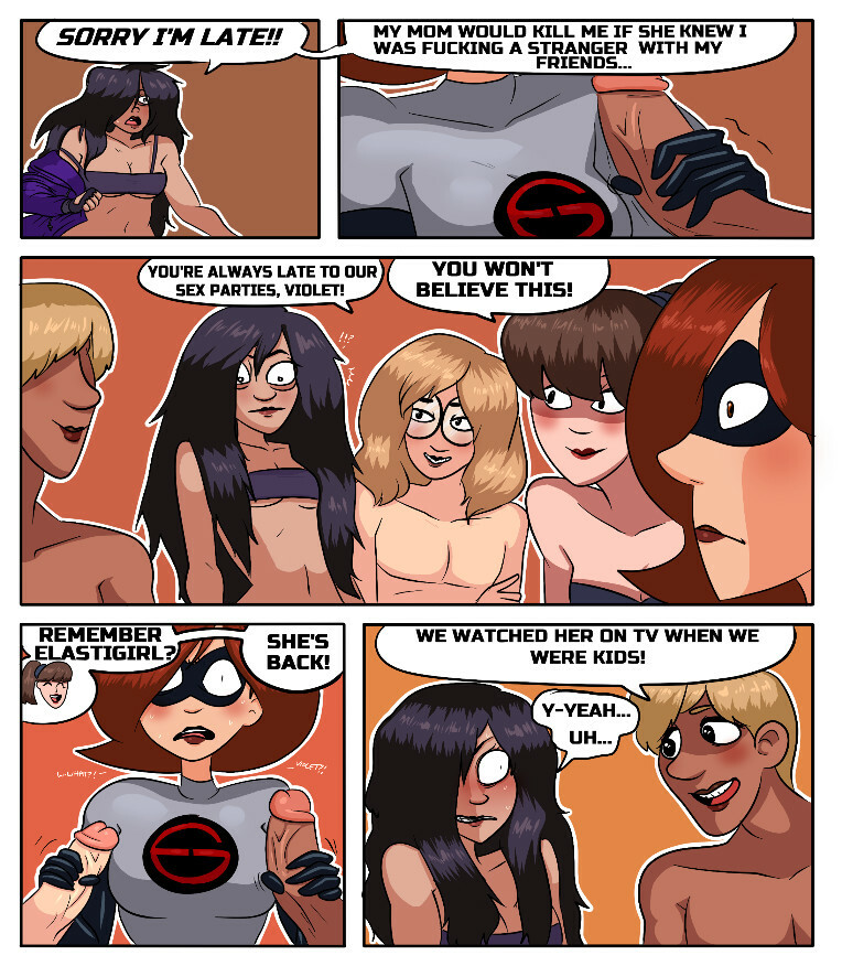 Elastigirl Comic page 2 full