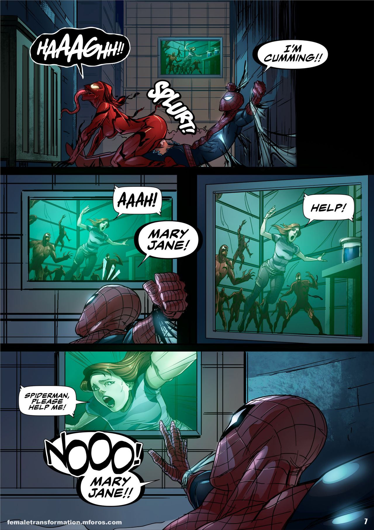 Symbiote Queen 1-2 page 9 full