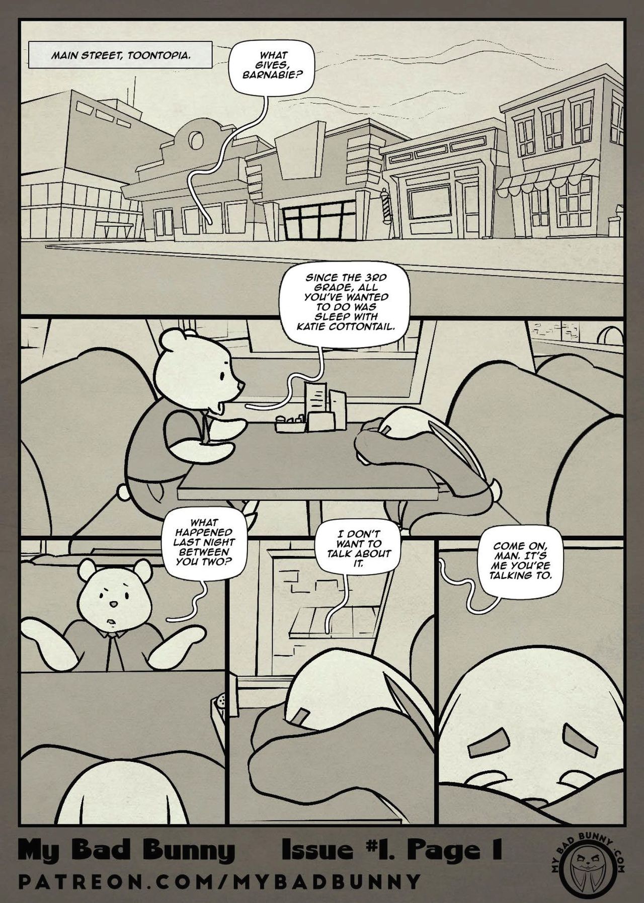 My Bad Bunny issue #1 page 1 full