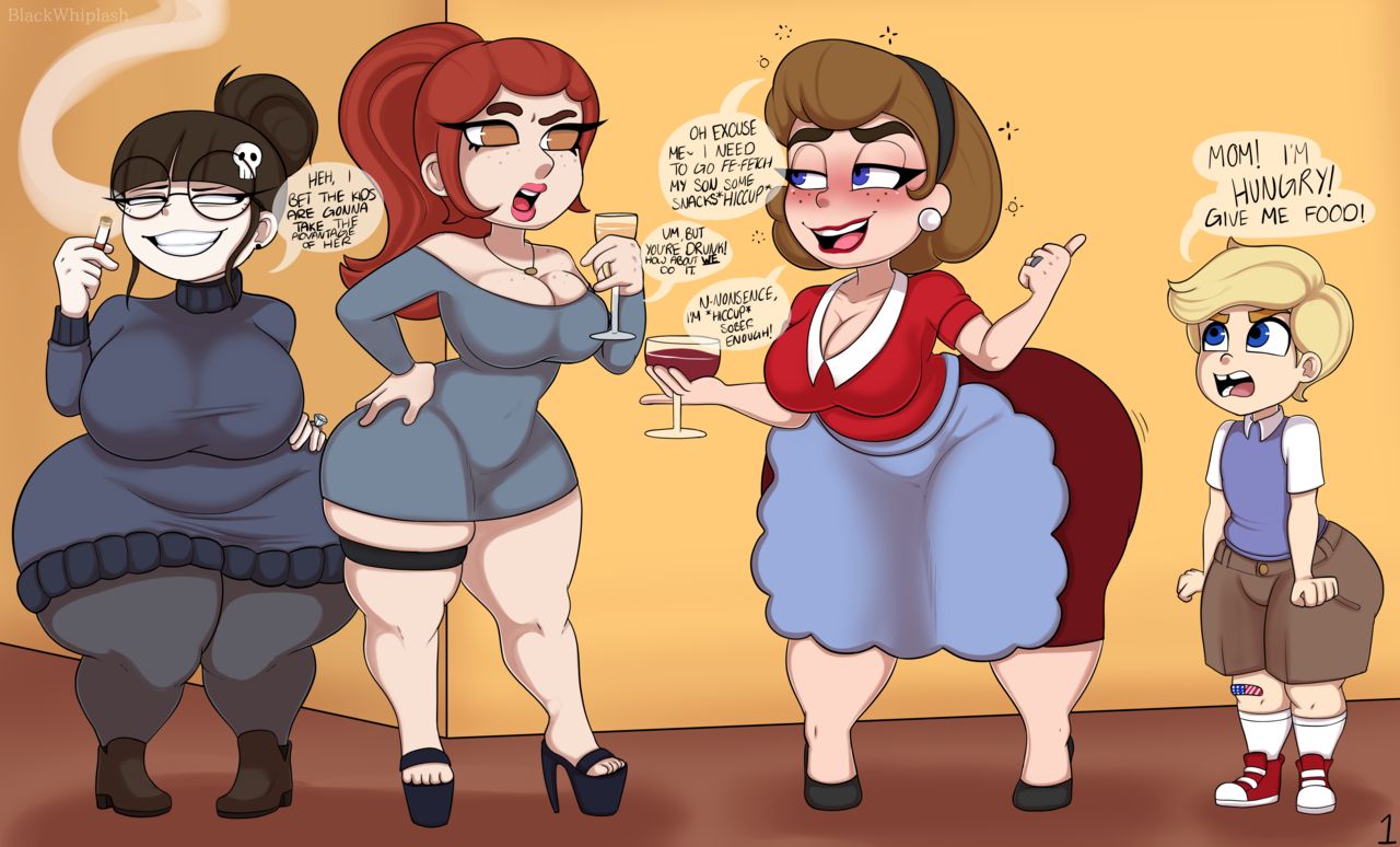 Drunk Traditional Mom page 1 full