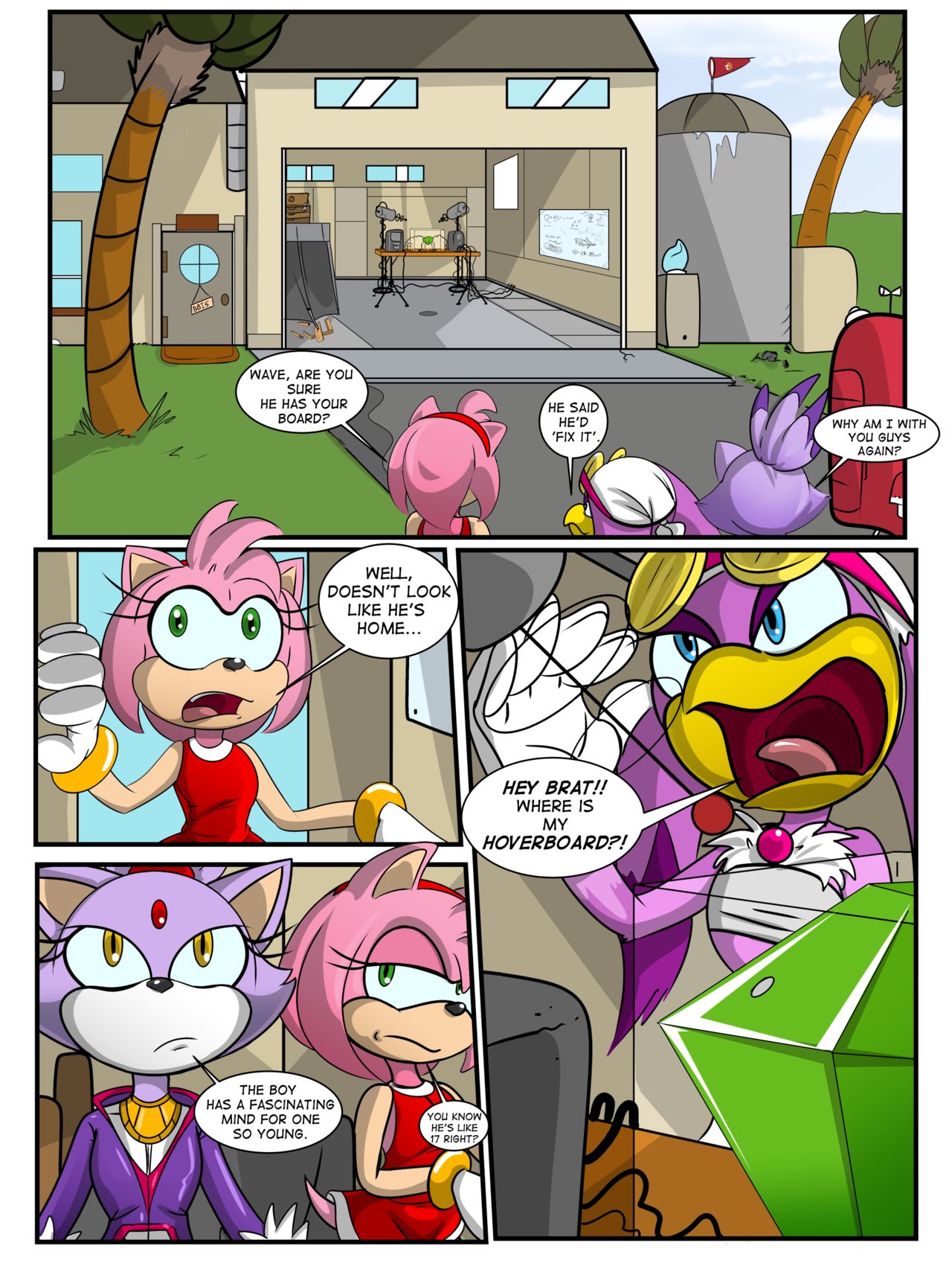 Beastgurls page 1 full