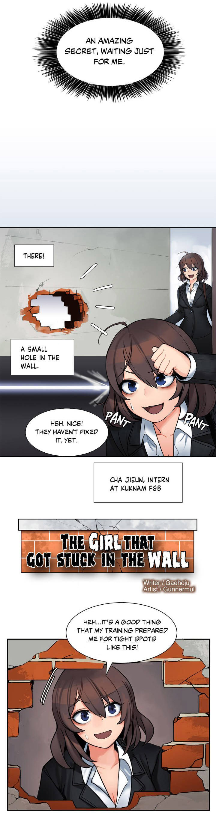 The Girl That Got Stuck in the Wall page 3 full