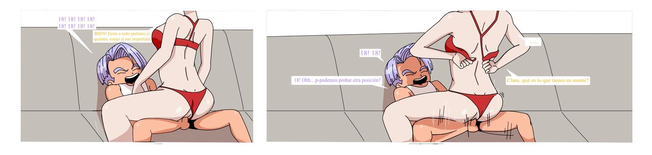Trunks x Android 18 Parte 1 page 7 full