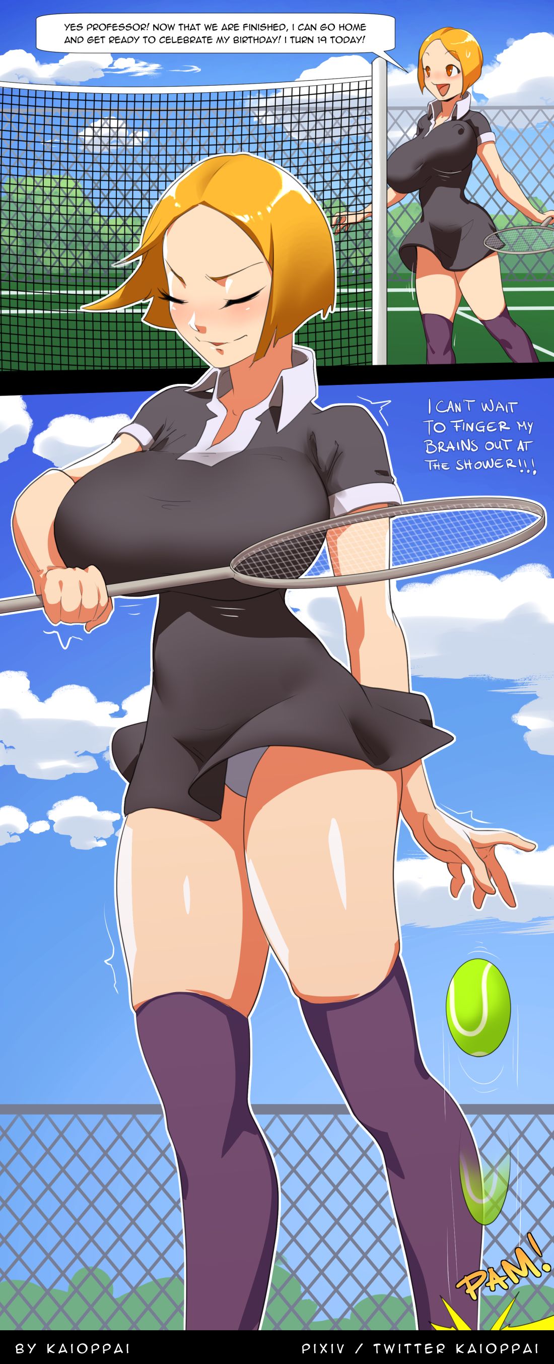 A Nice Birthday Gift by KaiOppai page 1 full