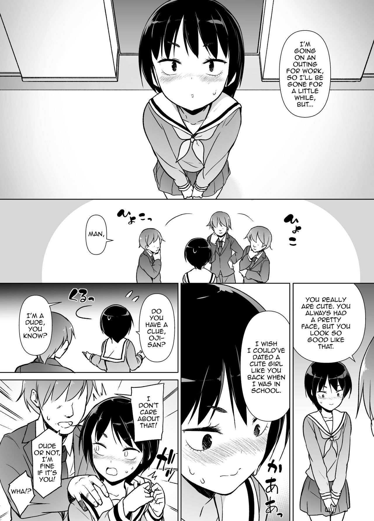 Josoukko no Boku wa Tonari no Oji-san no Mono ni Naru page 6 full