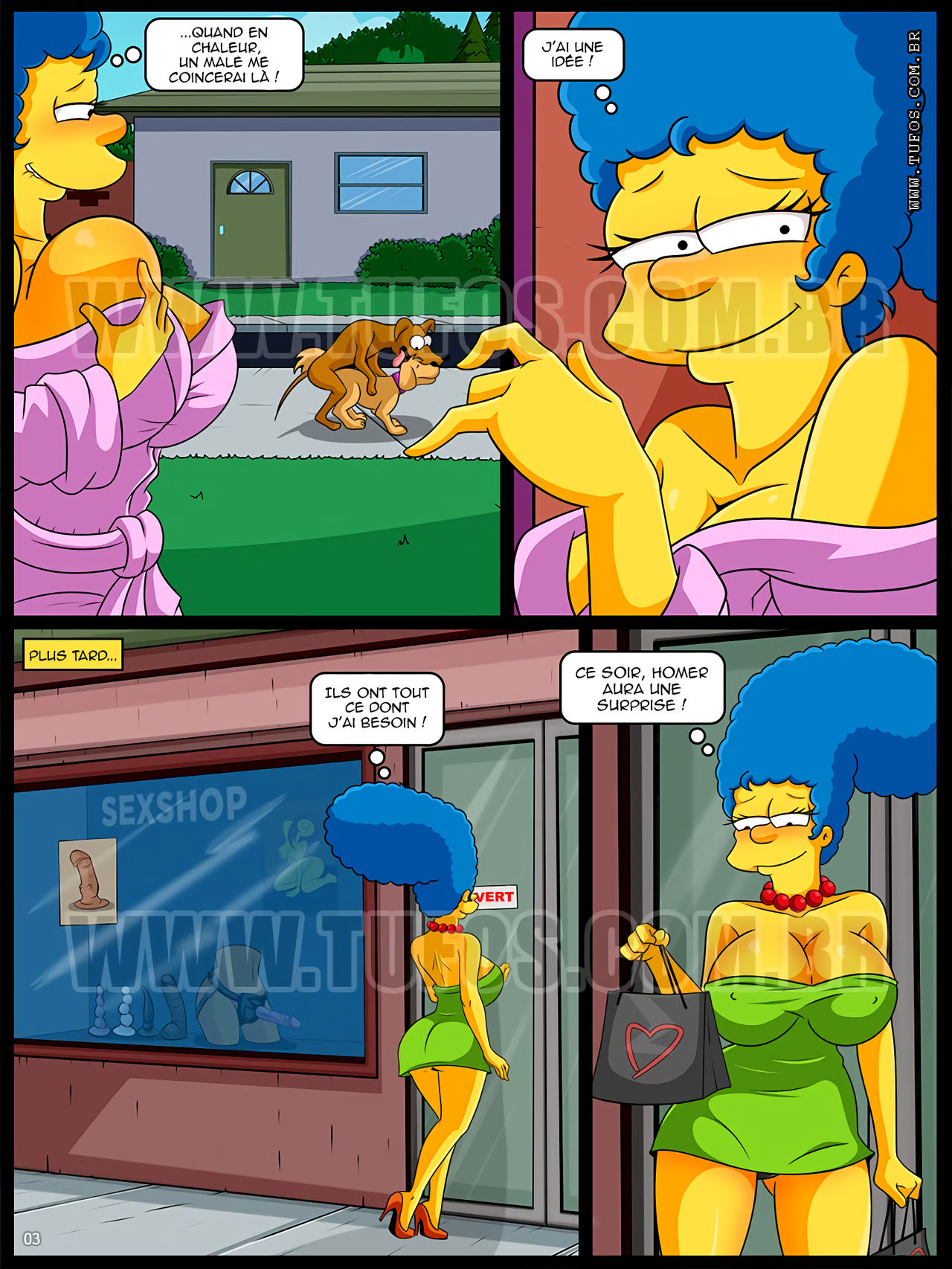 - The Simpsons - Chienne en chaleur - page 3 full