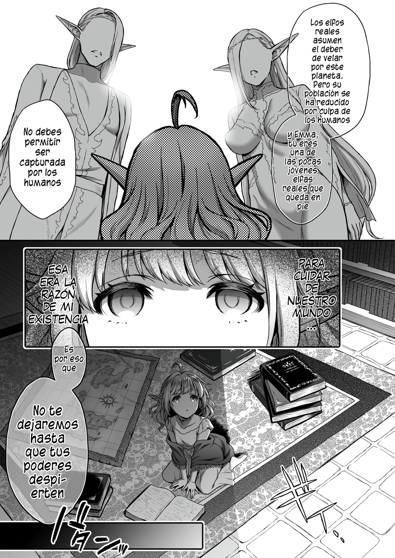 Tasogare no Shou Elf 4 - The story of Emma's side 4 page 3 full