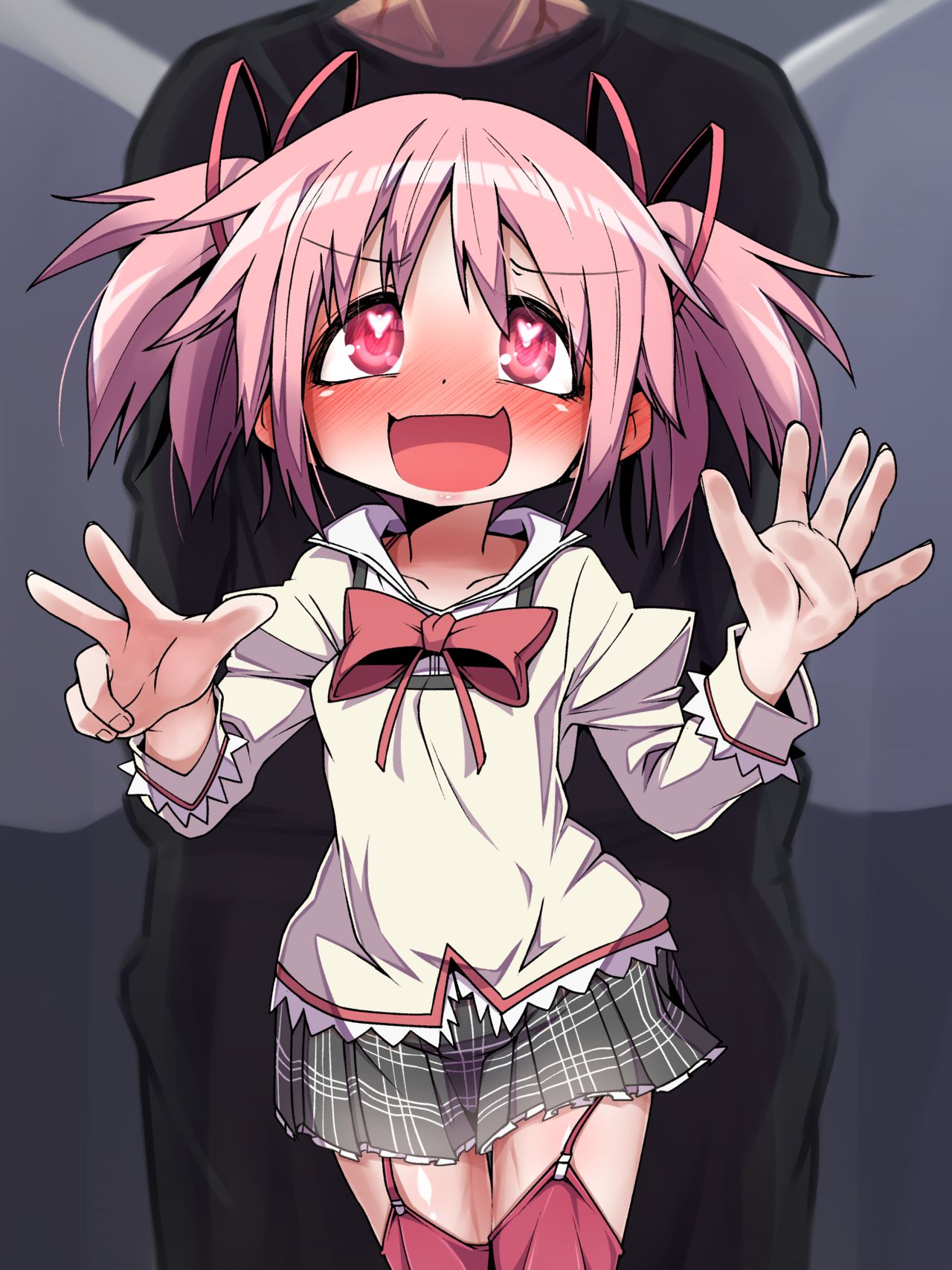 3-eki Taeretara Nandemo Iu Koto Kiite Agechau noni Ichido mo Maketa Koto ga Naku Otona o Namekusatteru Mesugaki Kaname Madoka page 5 full