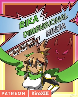 Rika - dimensional ninja. SatanSister Arc Icchi