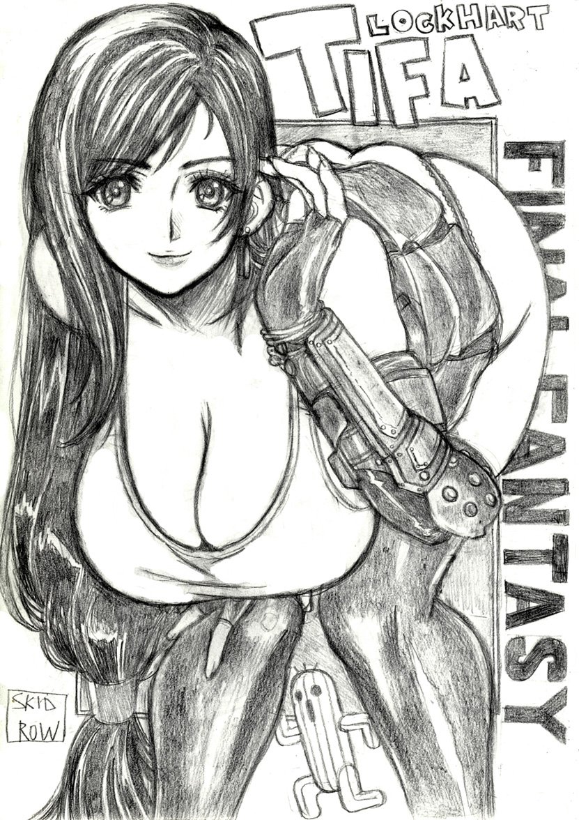 Tifa sketches page 5 full