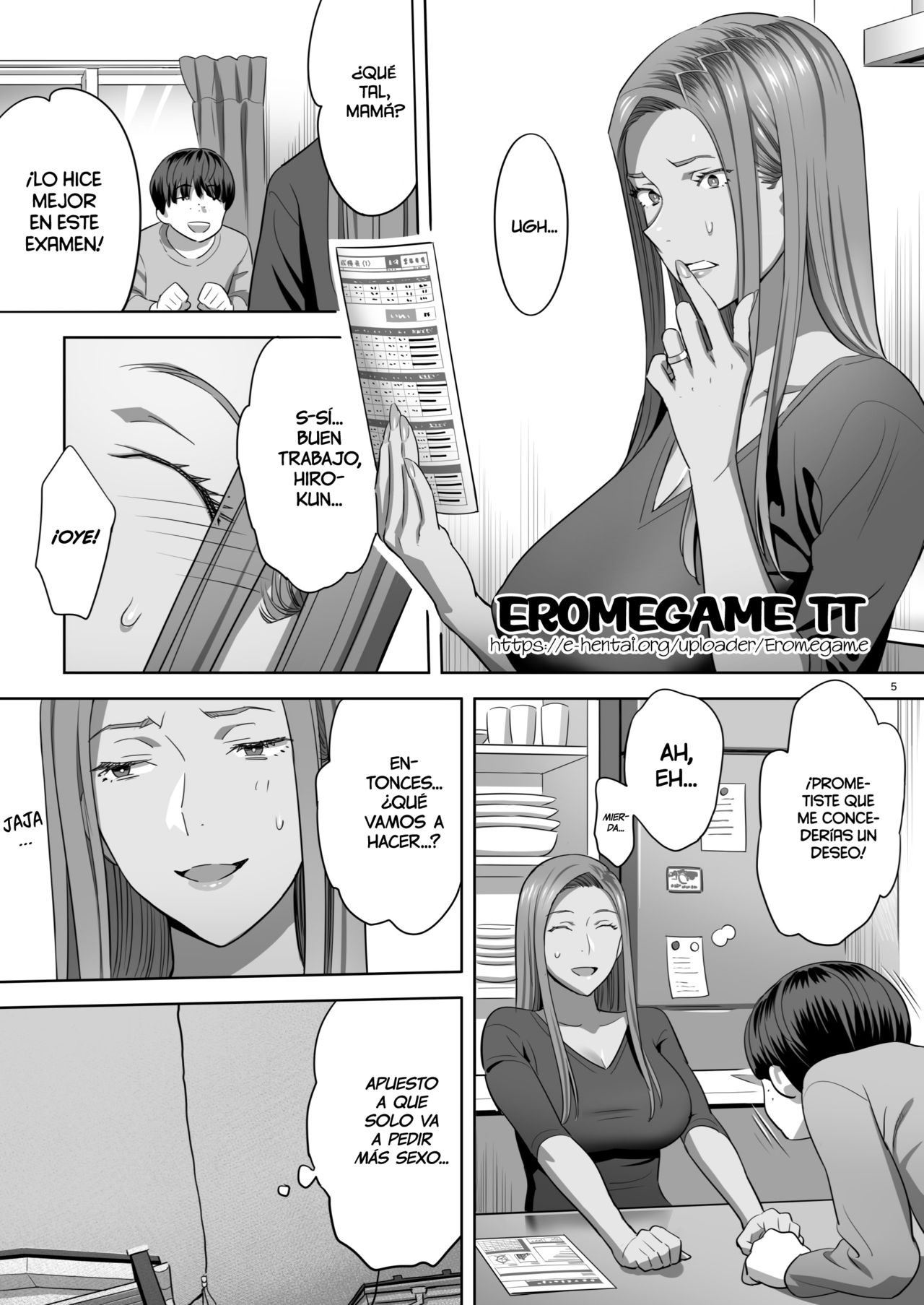 Moto Gal Mama ga Kyuu ni Dekita Ken. | Cuando de Repente Tengo a Una  Ex-Gyaru Como mi Madre. Ch.2 - Page 3 - IMHentai