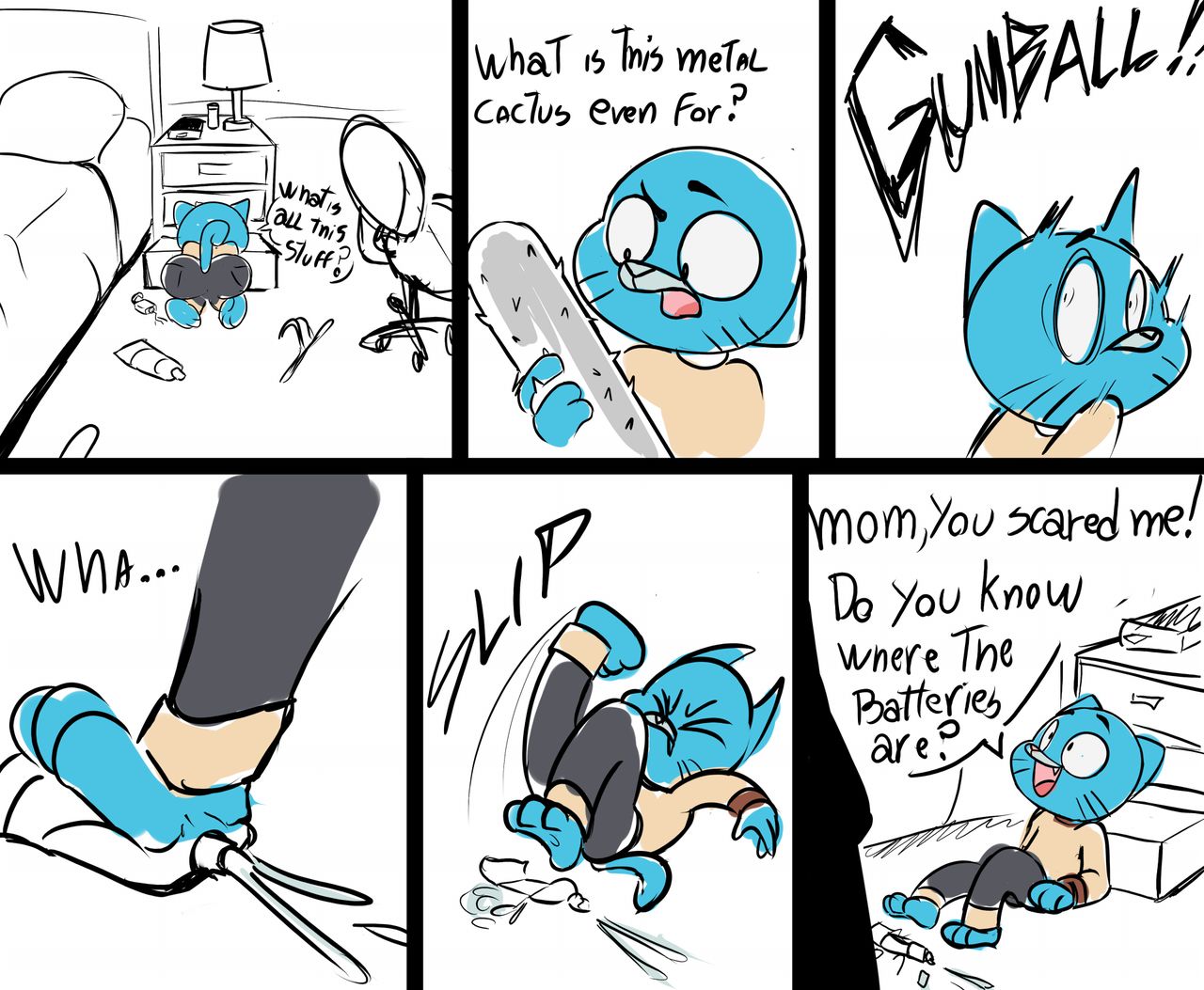 Gumball's Battery Mishap page 4 full