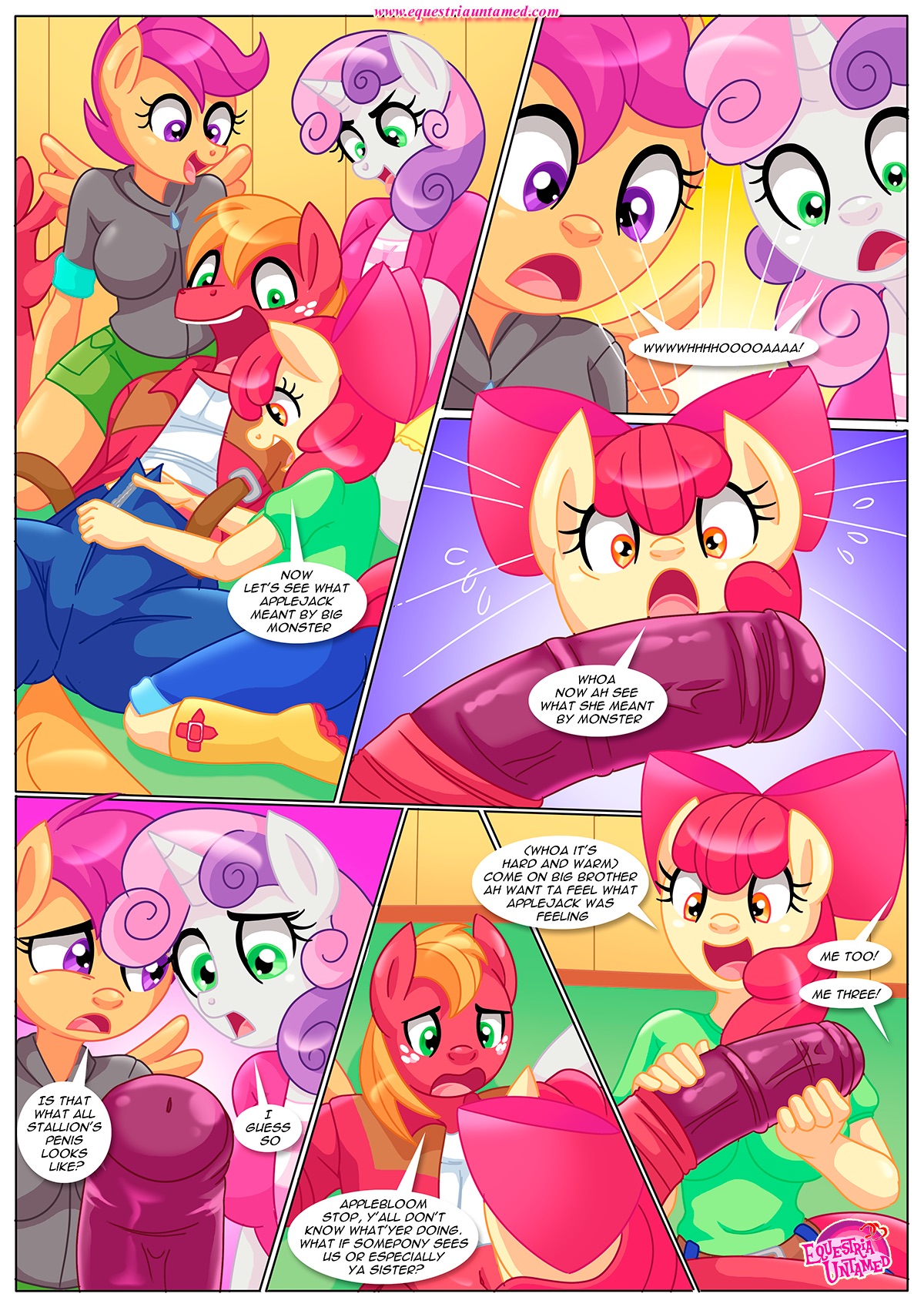 Applejack's secret is out! page 9 full