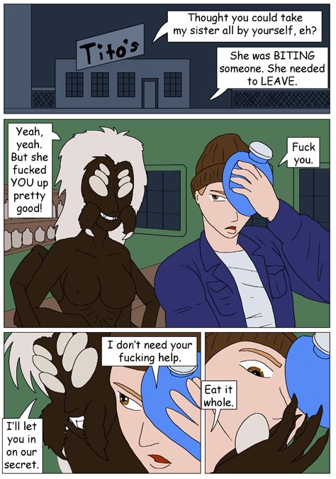 - Manspider 12: Eggs page 1 full