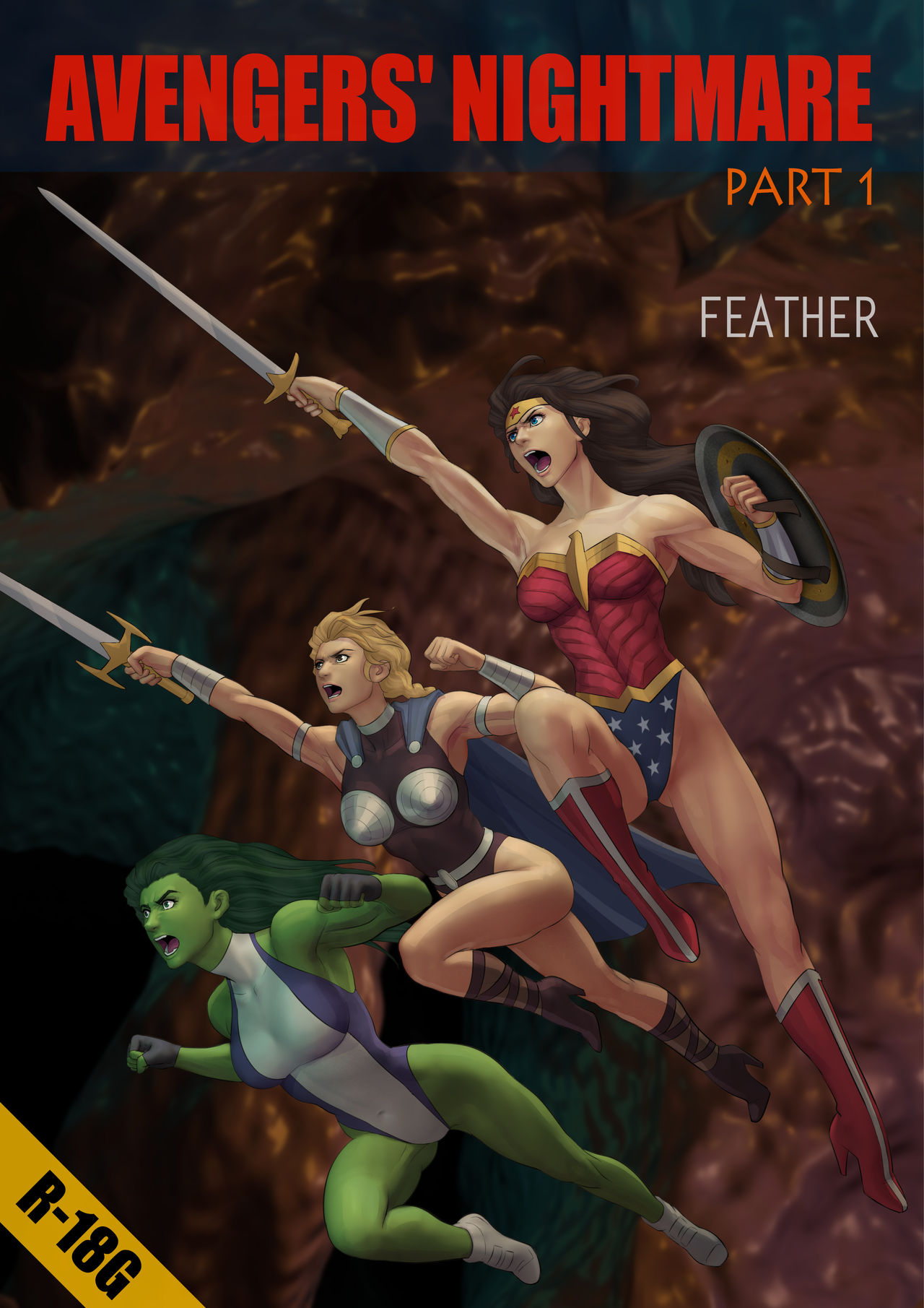 Avengers' Nightmare Part 1 & 2 page 1 full