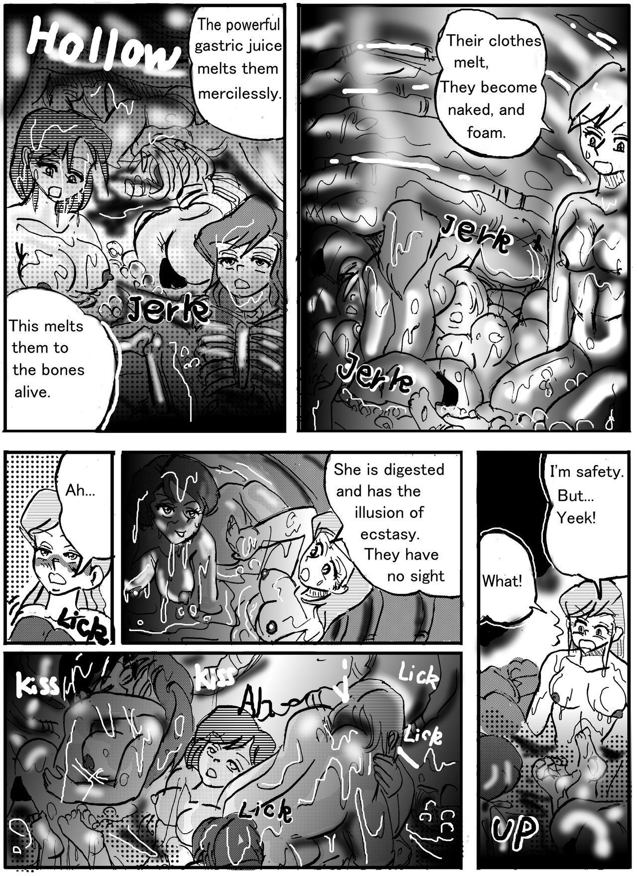 The real vore of the gaintess & Man-sucking leech fear page 5 full