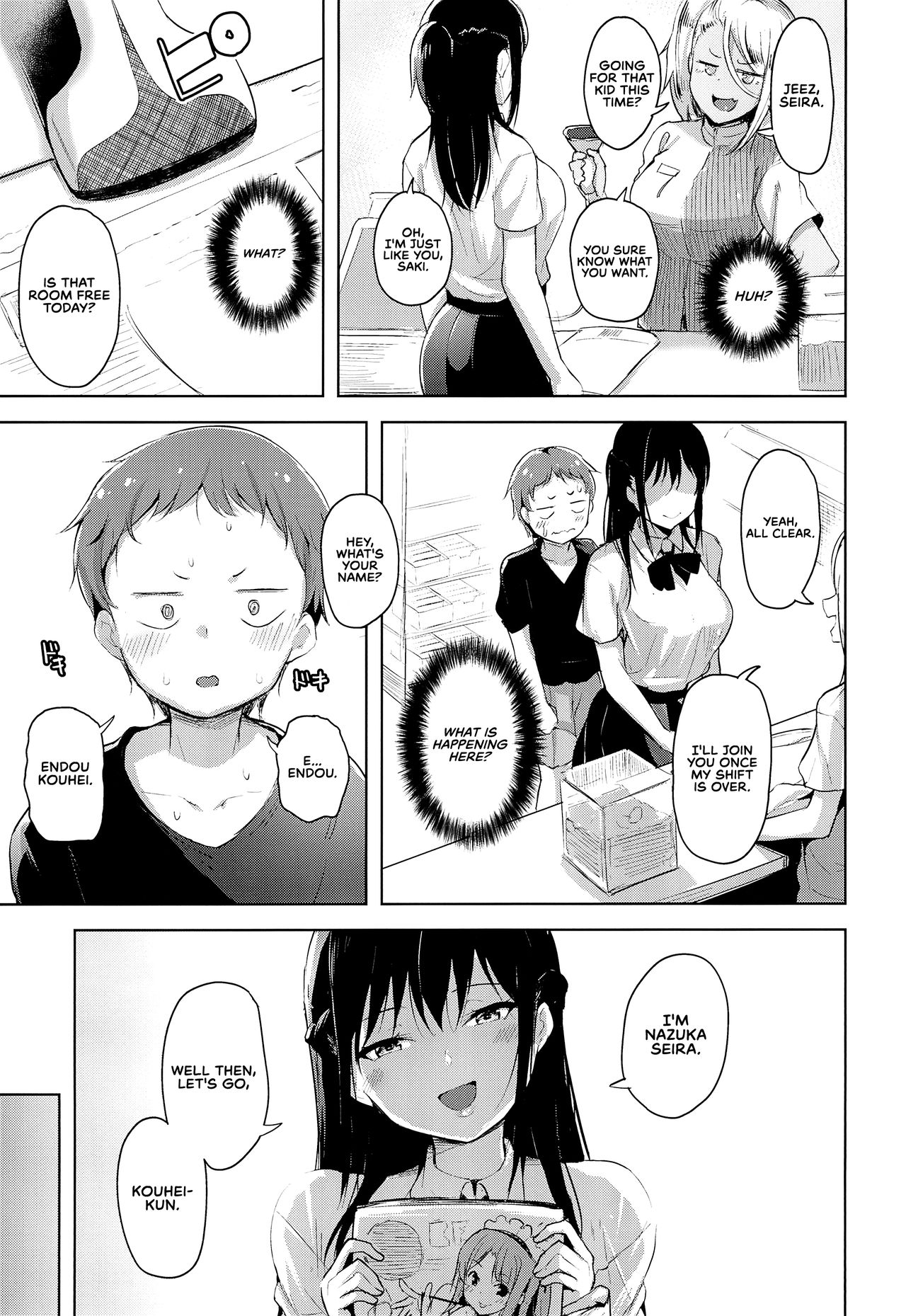 Erohon de Tsurareta Shota ga Taberareru Hon | A Book In Which a Shota is Lured In with Porn Magazines and then Eaten page 6 full