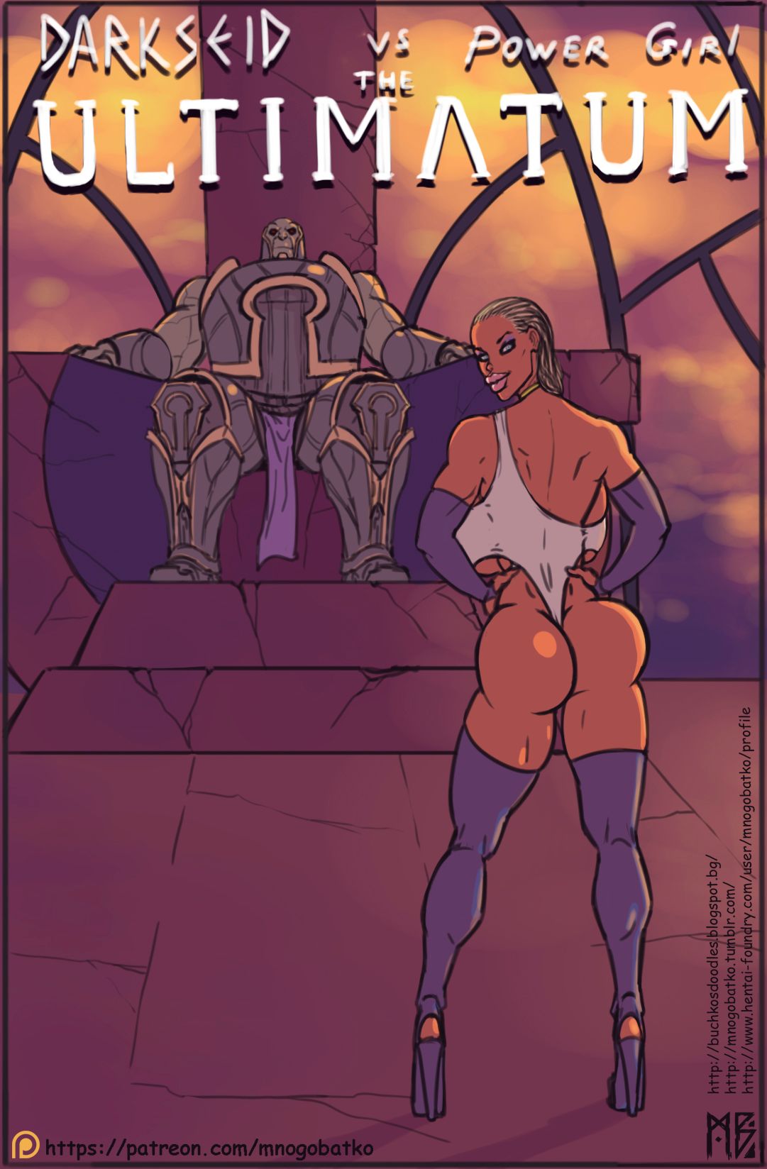Darkseid vs Powergirl: The Ultimatium page 1 full