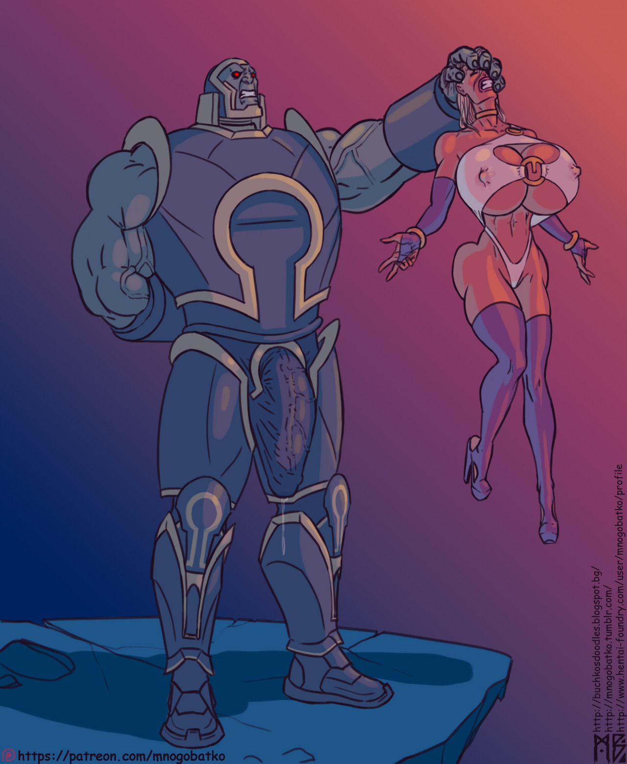 Darkseid vs Powergirl: The Ultimatium page 6 full