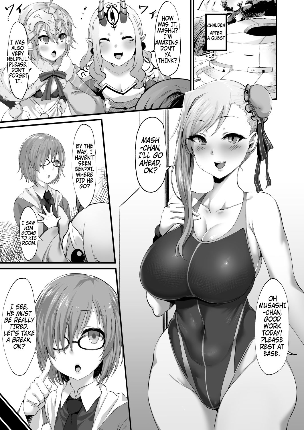Musashi-chan to Shota Master no Seikatsu Nikki | Musashi-chan and Shota Master's Quotidian Sex Life page 2 full