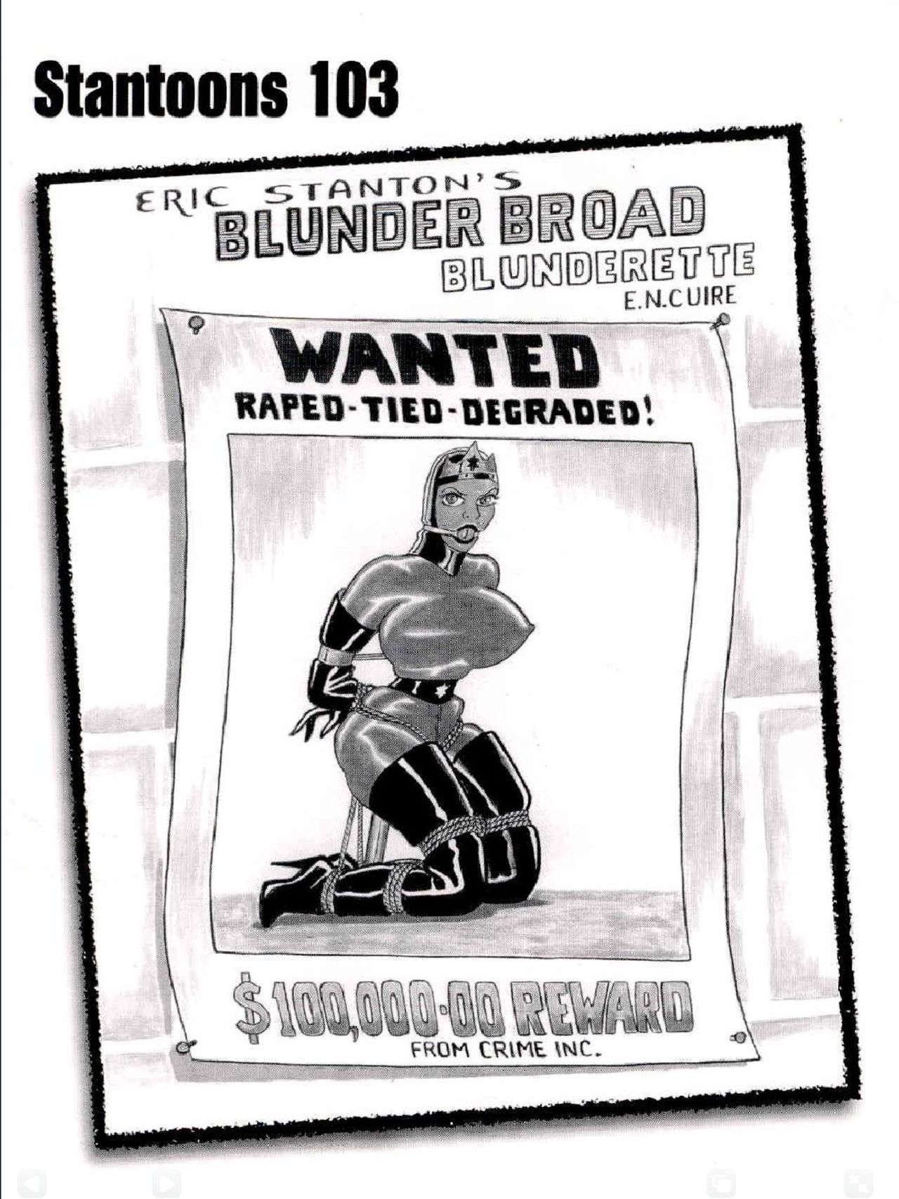 Stantoons 103 - Eric Stanton's Blunder Broad Blunderette page 1 full