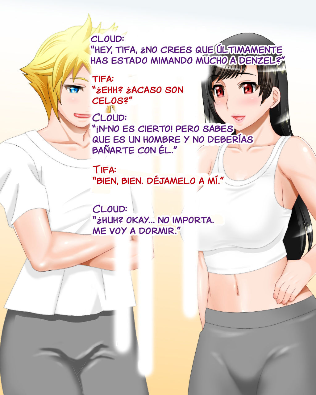 Muramura Shite Nemurenai kara Tifa ni Tanon de Miyou page 2 full