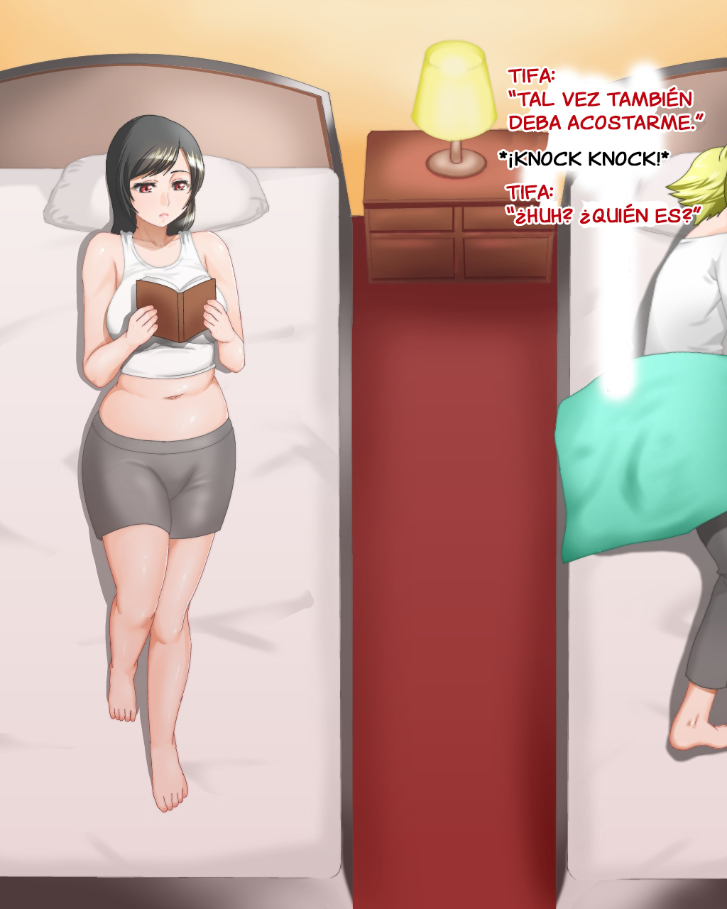 Muramura Shite Nemurenai kara Tifa ni Tanon de Miyou page 3 full
